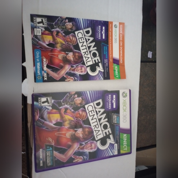 XBox 360 Kinect Dance Central 3 Video Game Very Good Condition Complete W/Manual - Picture 2 of 3